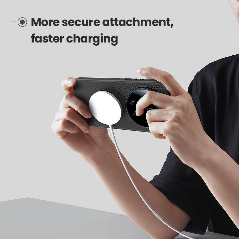 Чехол-крышка NILLKIN для Xiaomi 17 Ultra (серия Frosted shield Pro Magnetic case)